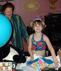 Elizabeth and her grandmother