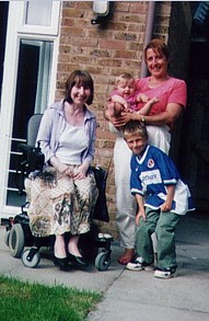 Jo and Steph and kids